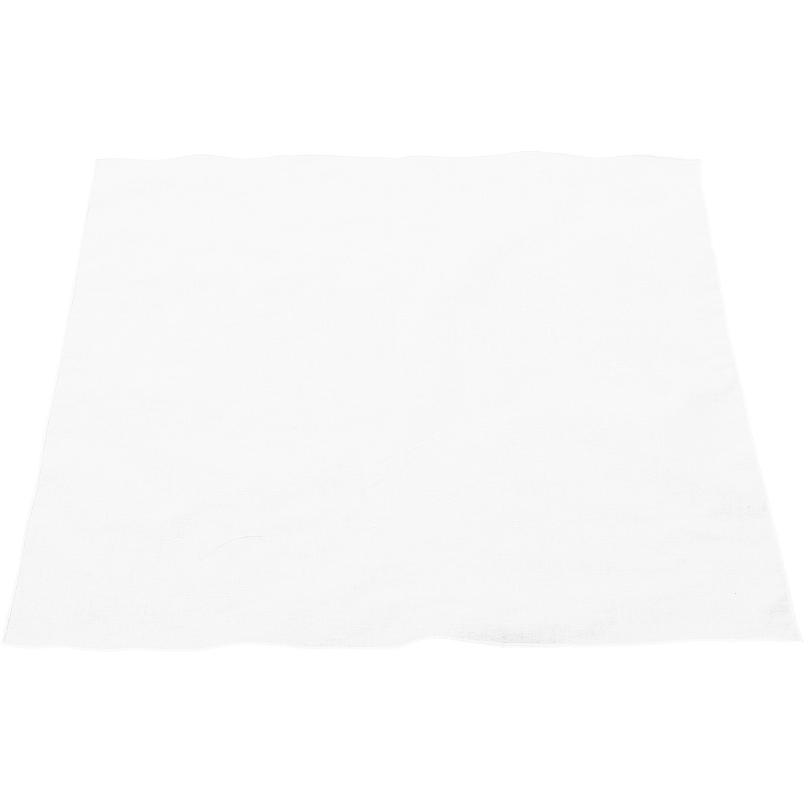Bandana Blank White - 白い綿のハンカチ、正方形の無地のタイダイバンダナ、DIYクラフト、絵画、描画、タオル、柔らかく快適な吸水性のあるハンカチ