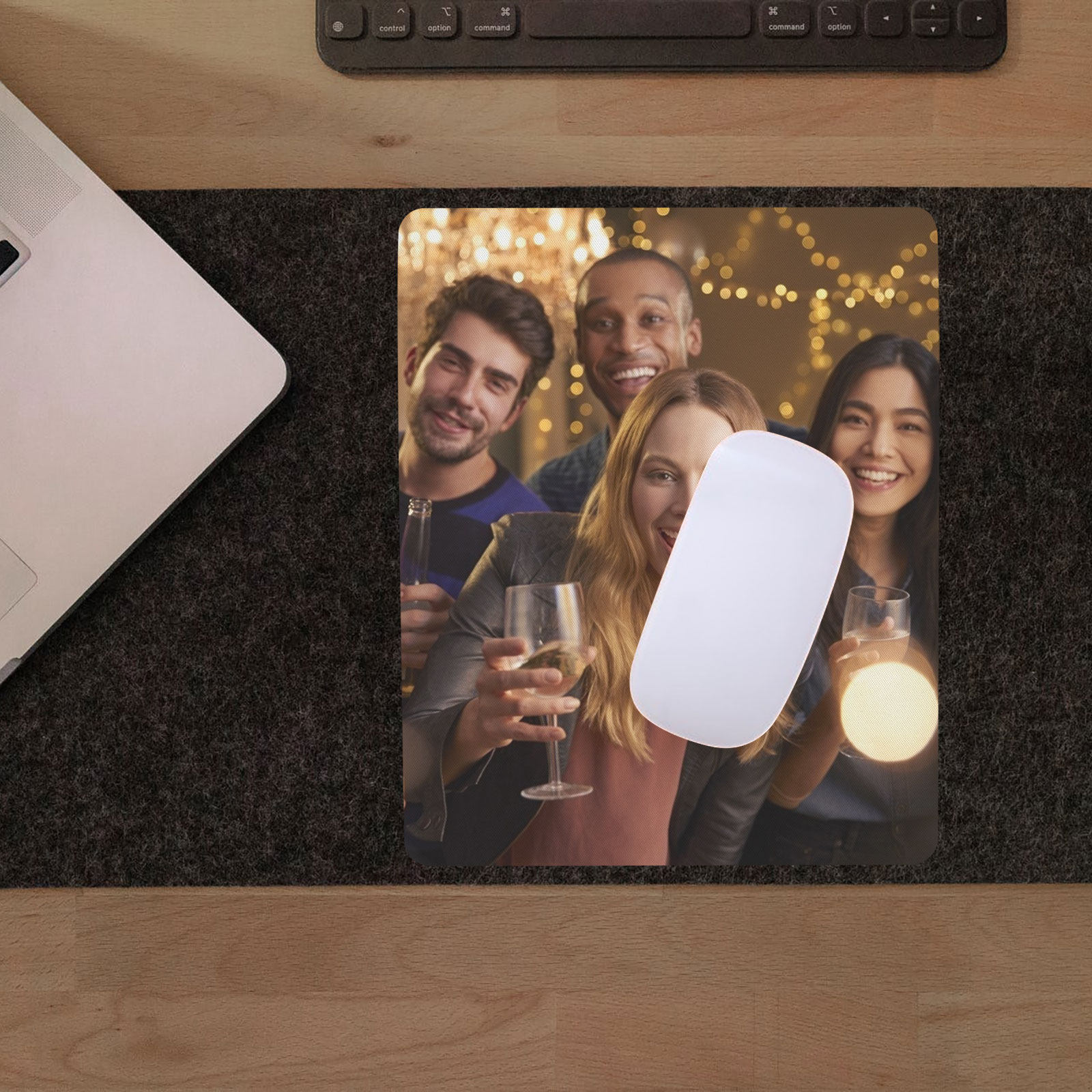 Mouse Pad Blank Sublimation - 5枚セット 無地昇華型マウスパッド プレミアムラバーベース 快適な手触り 大型サイズ ゲーミングコンピューターデスク用