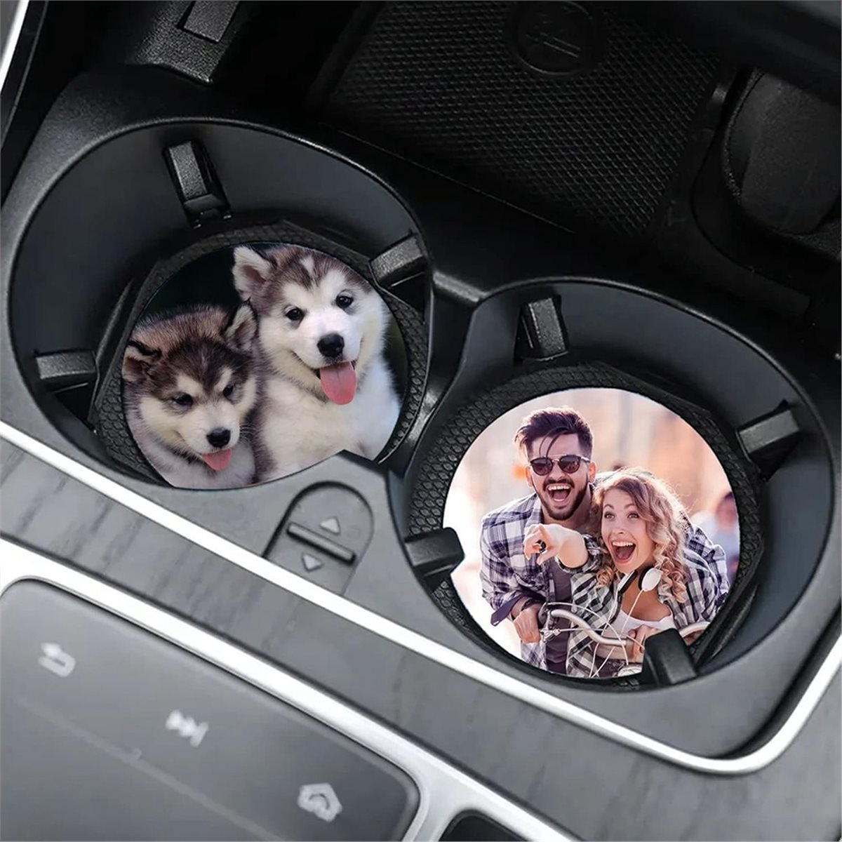 Coaster Sublimation Blank - 予算に優しい大量昇華型コースター - 300枚入り DIY円形ブランク、熱転写クラフト用、2.75インチ