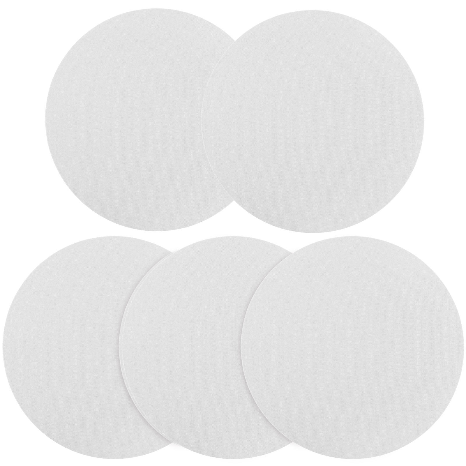 Mouse Pad Blank Sublimation - 5 個のブランクマウスパッド昇華ゴム製大型デスクマットゲームオフィスラップトップコンピュータマウスマット昇華ブランク用品