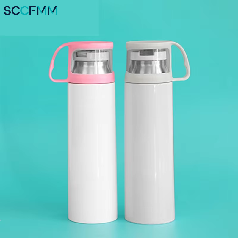 Water Bottle Blank - SCCFMM 3個入り昇華型ウォーターボトル 350ml/500ml ステンレス製保温水筒 直飲み用 無地スポーツボトル