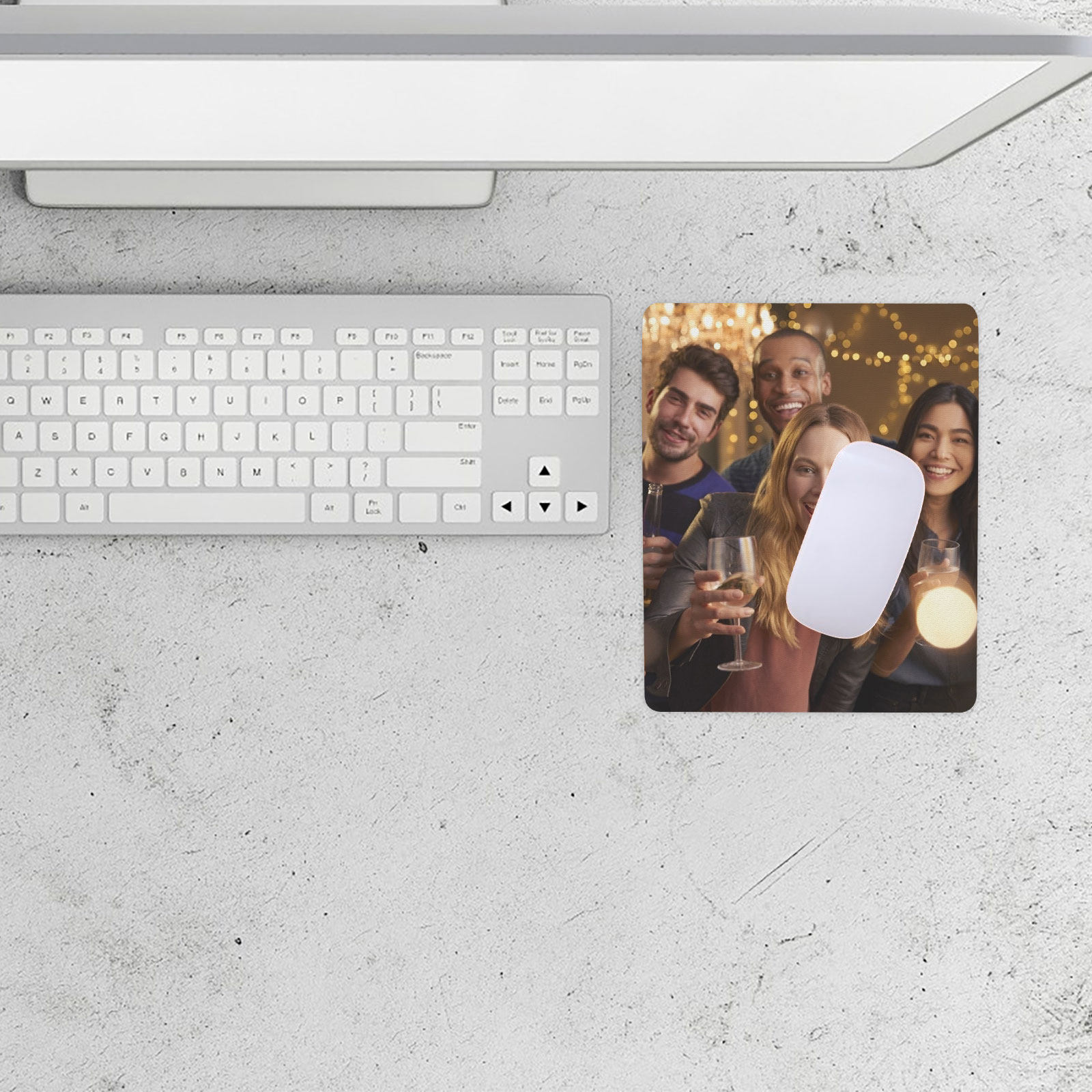 Mouse Pad Blank Sublimation - 5 個の昇華マウスパッドブランクゴム製滑り止め大型デスクマットコンピュータラップトップオフィスホーム DIY 熱転写クラフト用
