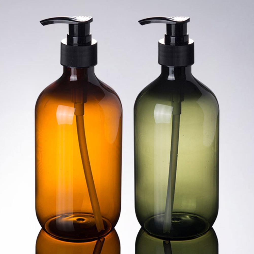 Water Bottle Blank - Dropshiping 500/300 ミリリットルローションシャンプーシャワージェルホルダーソープディスペンサー空のバスポンプボトル液体水ポンプ瓶