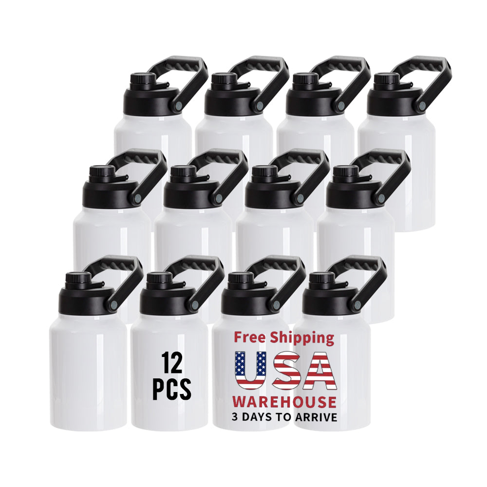 Water Bottle Blank - PYD Life USA 送料無料 64オンス 名入れギフト