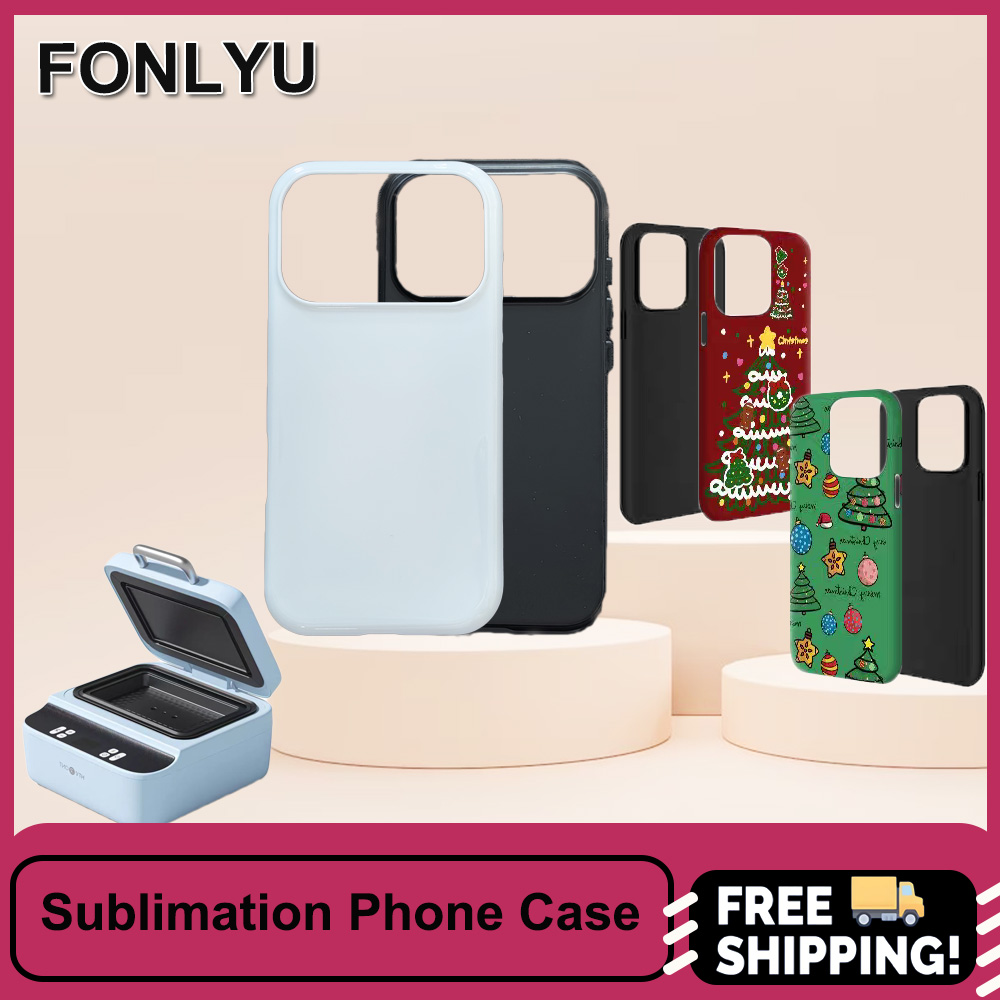 Phone Case Blank Print - FONLYU 5個入り昇華型3Dブランク2in1スマホケース iPhone 17 Air 16