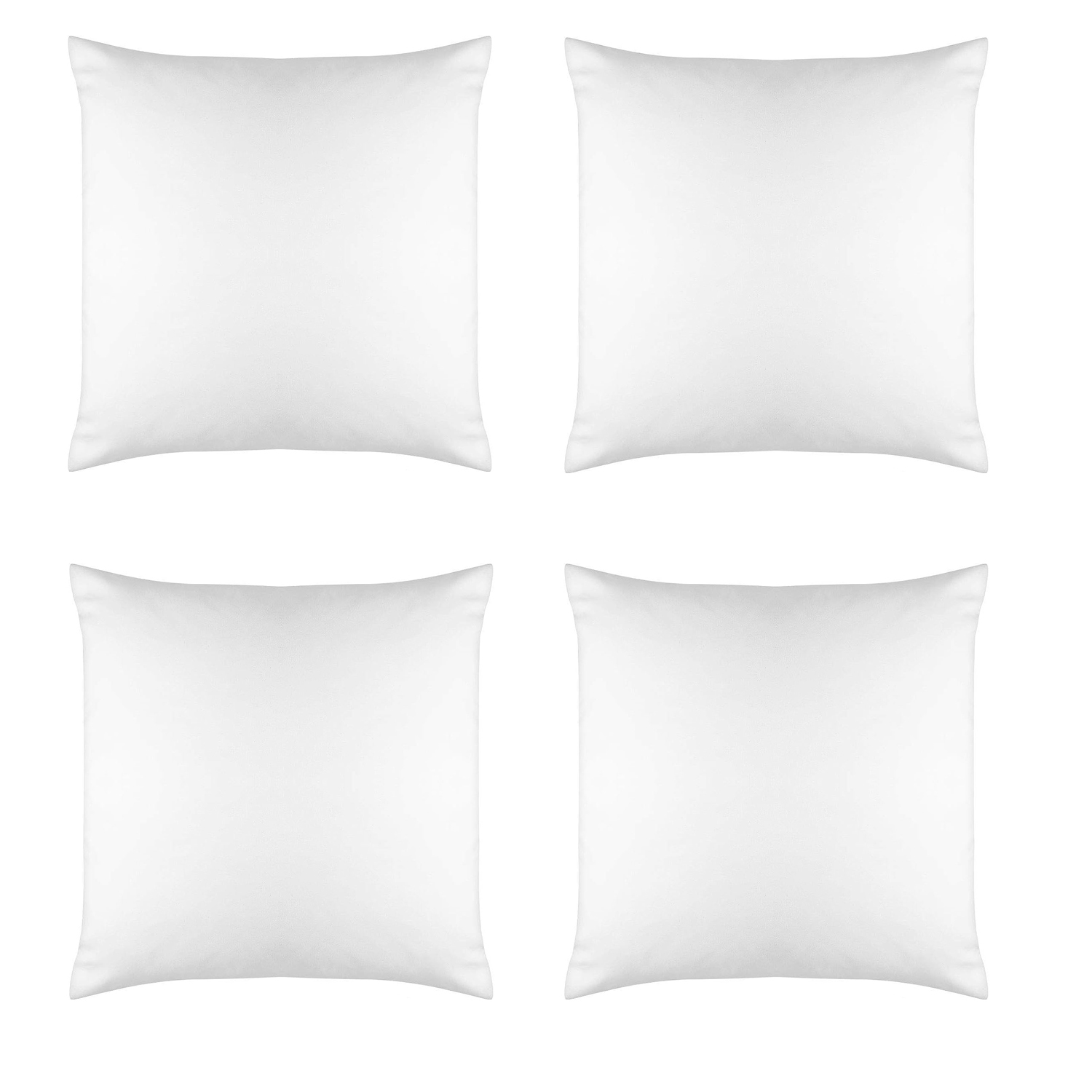 Pillow Cover Sublimation - 熱伝達クッションカバー、目に見えないジッパー付き、枕カバー、昇華ブランク、DIY印刷、ソファ、装飾、4個