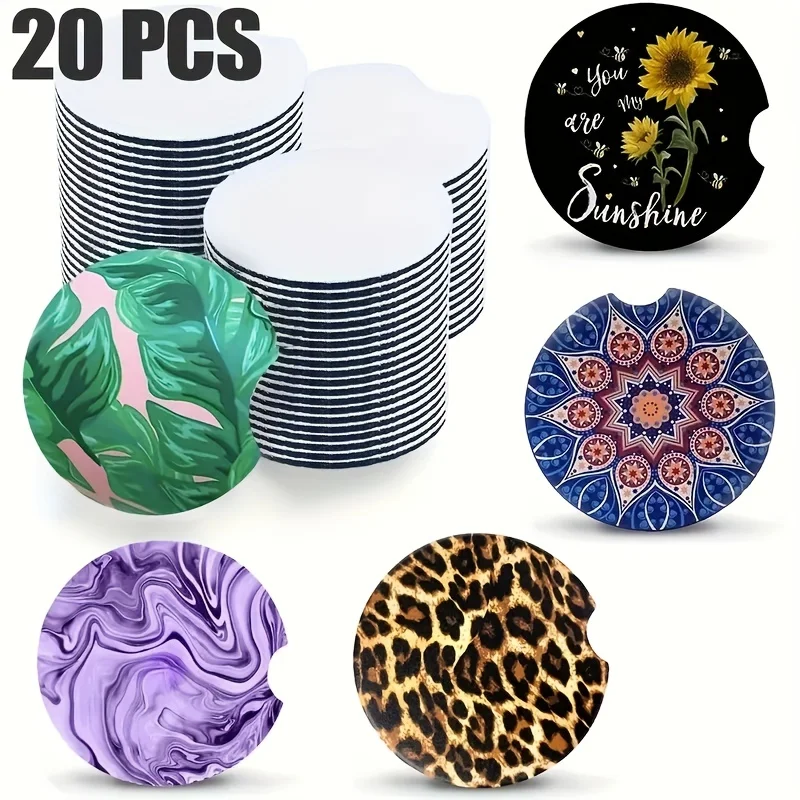 サブスリムなブランクカーコースターラー、円形開口部、熱昇華、 - Coaster Sublimation Blank のレビューと価格