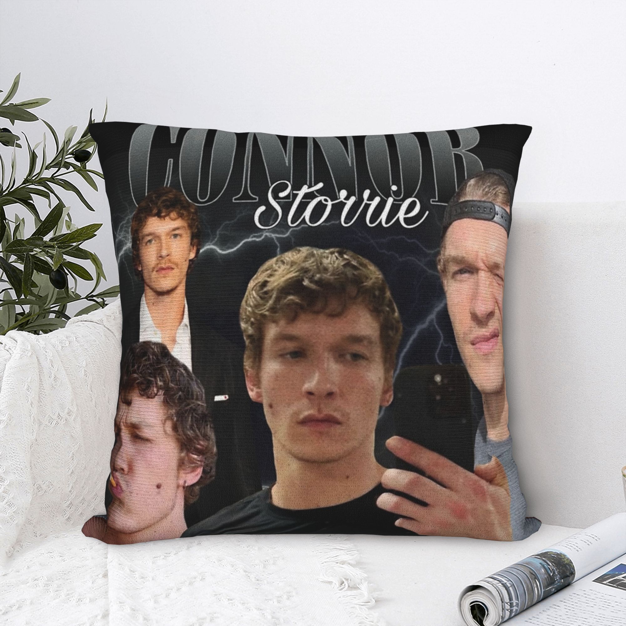 コナー・ストーリー・ヒート・ライバルリティ・イリヤ・ロザノフ - Pillow Cover Sublimation のレビューと価格