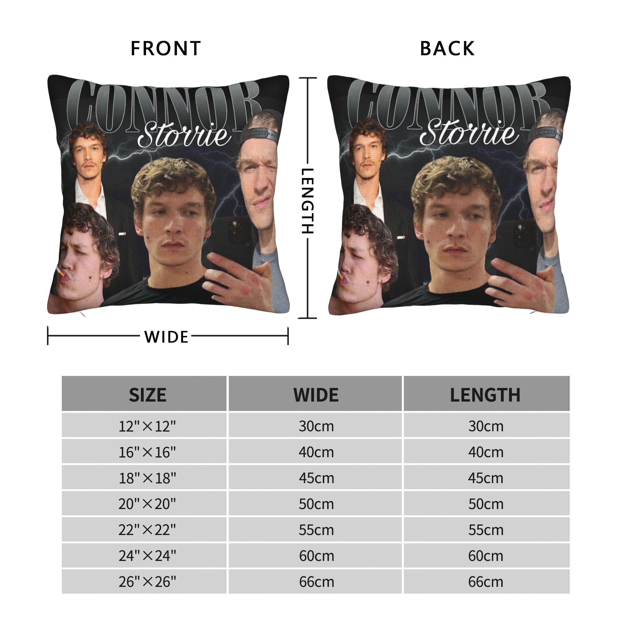 コナー・ストーリー・ヒート・ライバルリティ・イリヤ・ロザノフ - Pillow Cover Sublimation のレビューと価格