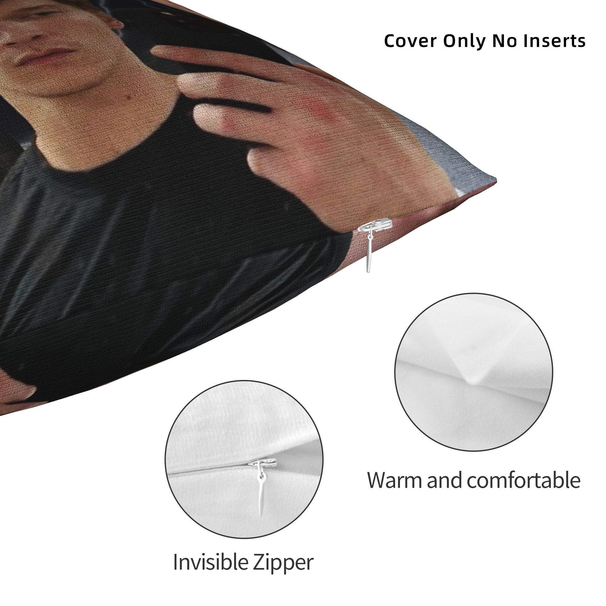 コナー・ストーリー・ヒート・ライバルリティ・イリヤ・ロザノフ - Pillow Cover Sublimation のレビューと価格