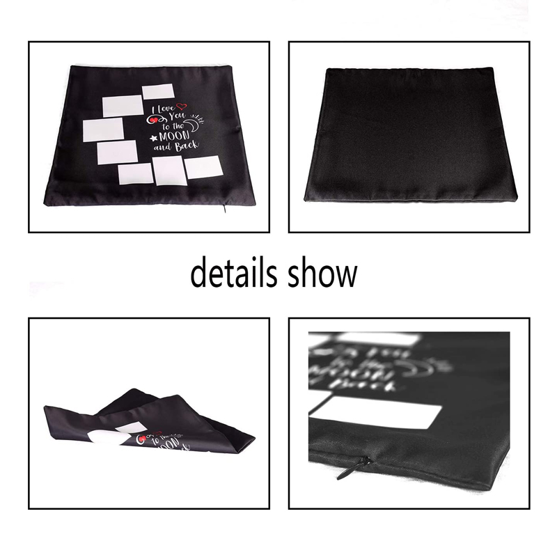 10 ピース/ロット 7 パネルブランクムーン昇華ブランク枕 - Pillow Cover Sublimation のレビューと価格
