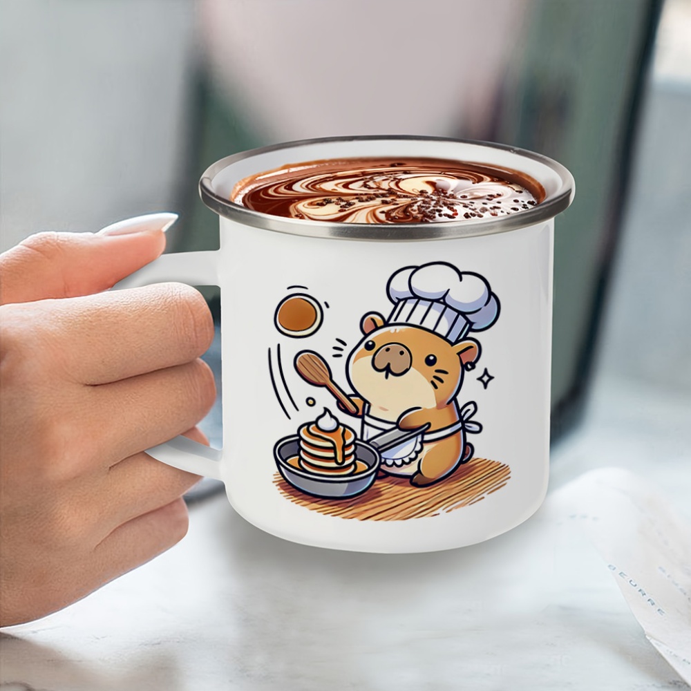 1個入り、「チャーミングハムスタークックとパンケーキ」ホワイ - Sublimation Mug White のレビューと価格