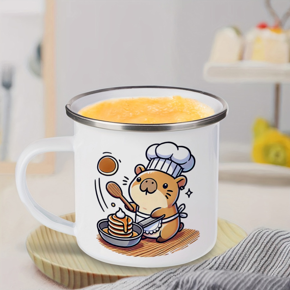 1個入り、「チャーミングハムスタークックとパンケーキ」ホワイ - Sublimation Mug White のレビューと価格