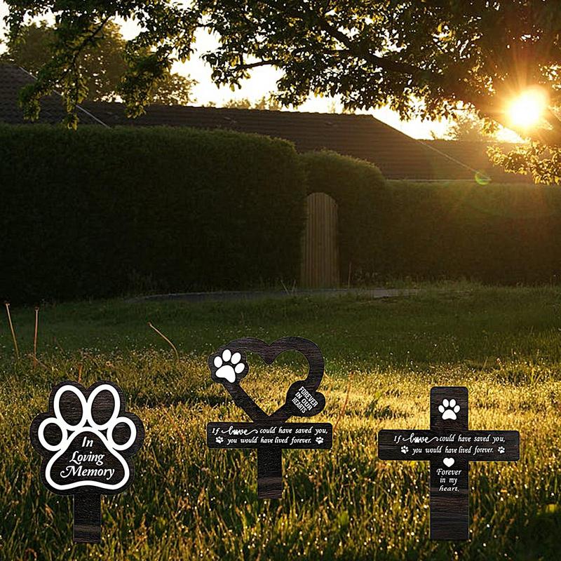 豚の庭のための犬のグレイブマーカーイワシの装飾、ペットの光沢 - Yard Sign Blank のレビューと価格