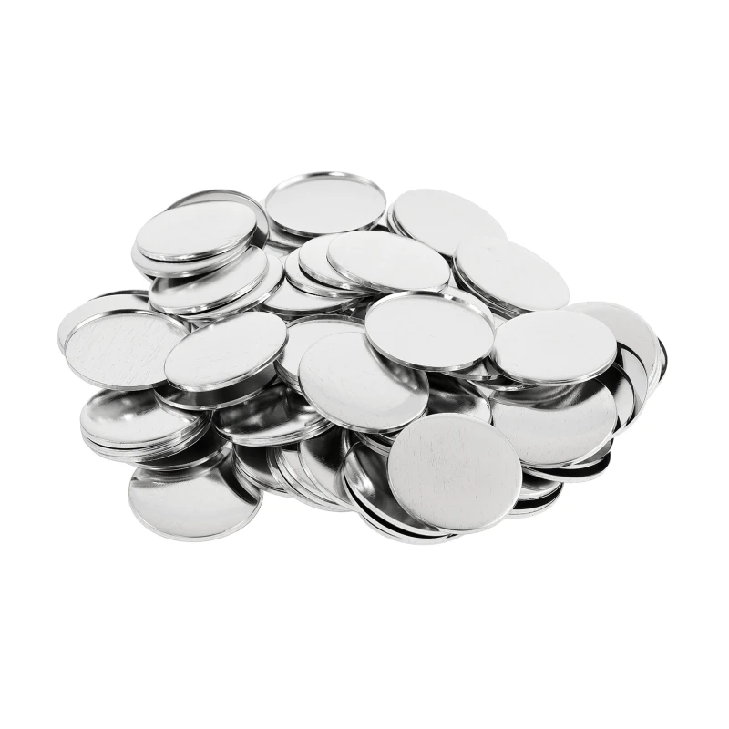 空のプラスチックと金属のボタン製造用品、DIYキーホルダー用 - Button Badge Blank のレビューと価格