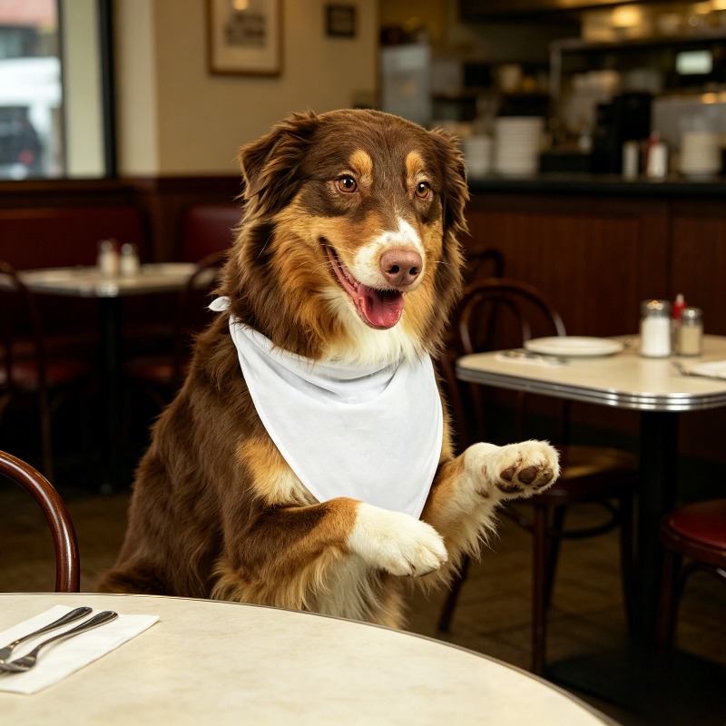 白い犬用バンダナスカーフ、三角形、熱転写昇華プリント用無地ス - Bandana Blank White のレビューと価格