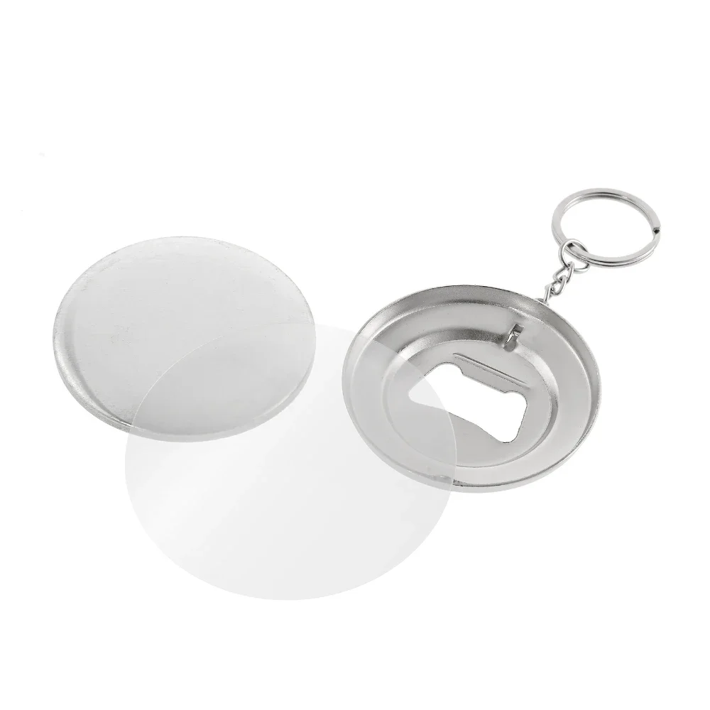 ボタン製造機部品、DIYバッジ素材、キーホルダー付きポータブ - Button Badge Blank のレビューと価格