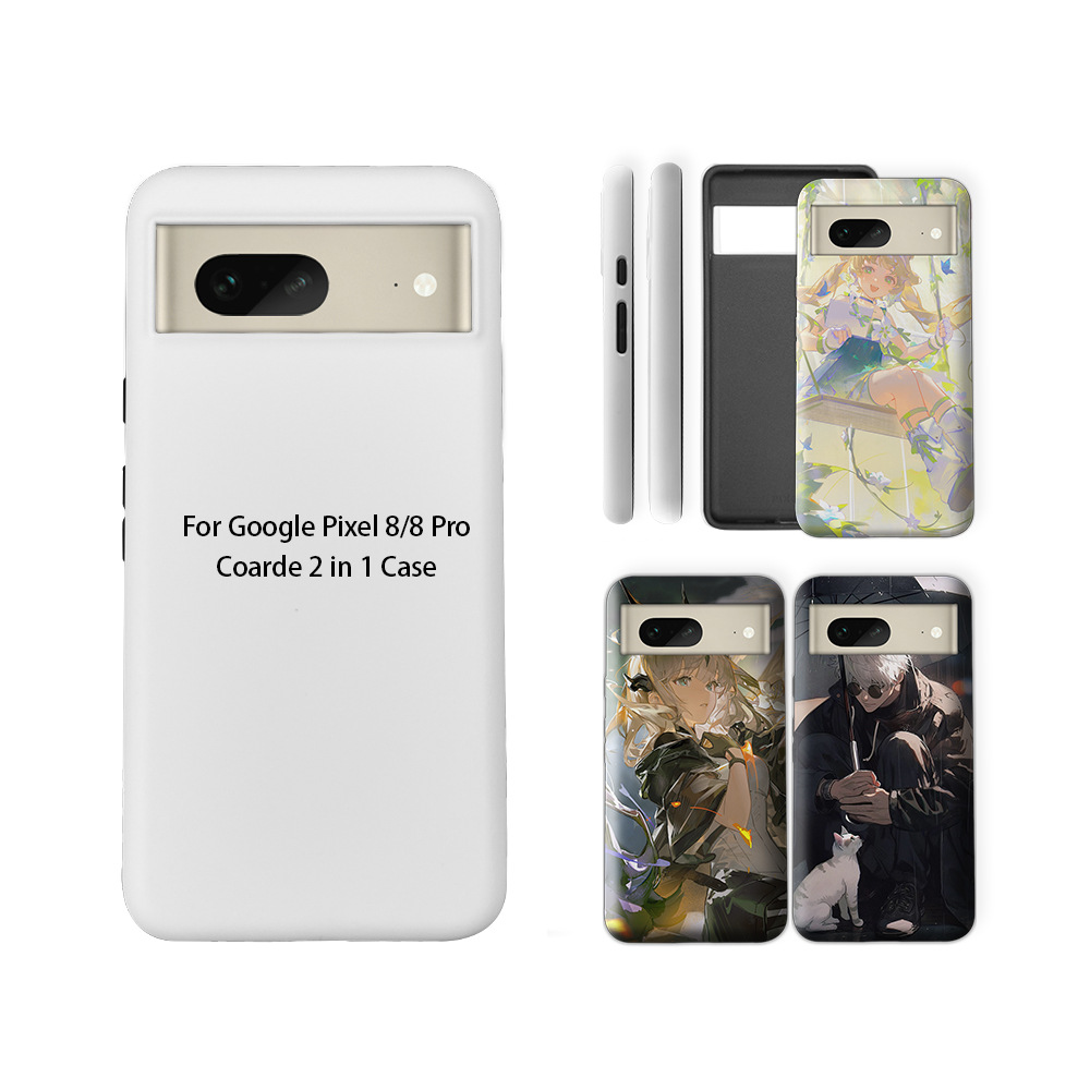 Fonlyu 5個入り コーティング済み 2 in 1 ブラ - Phone Case Blank Print のレビューと価格