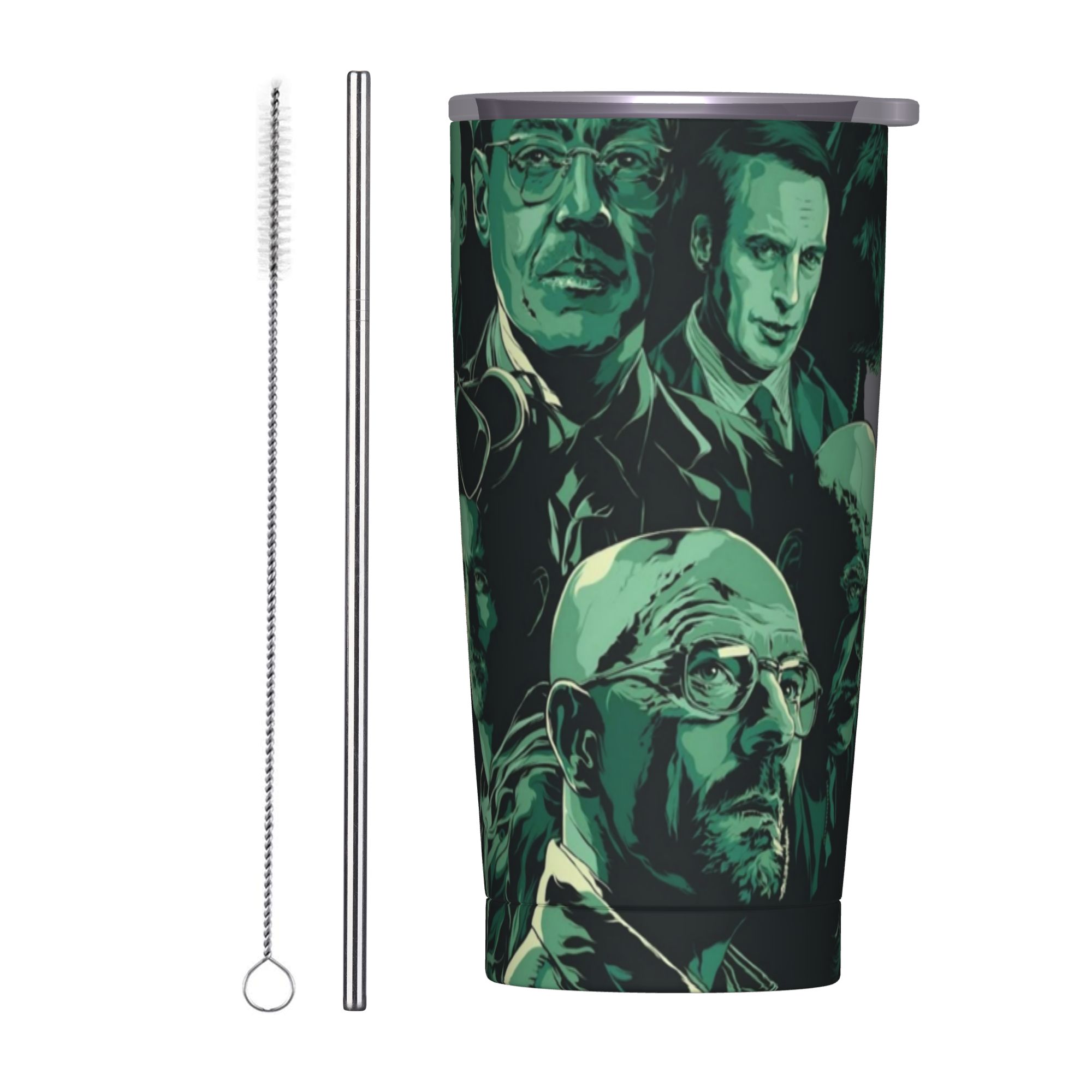 ブレイキング・バッド ウォルター・ホワイト 断熱タンブラー  - Tumbler 20Oz White のレビューと価格