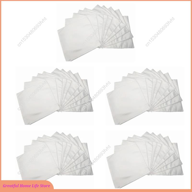 AT59 40 × 40 ホワイト無地昇華ブランク枕ケースク - Pillow Cover Sublimation のレビューと価格