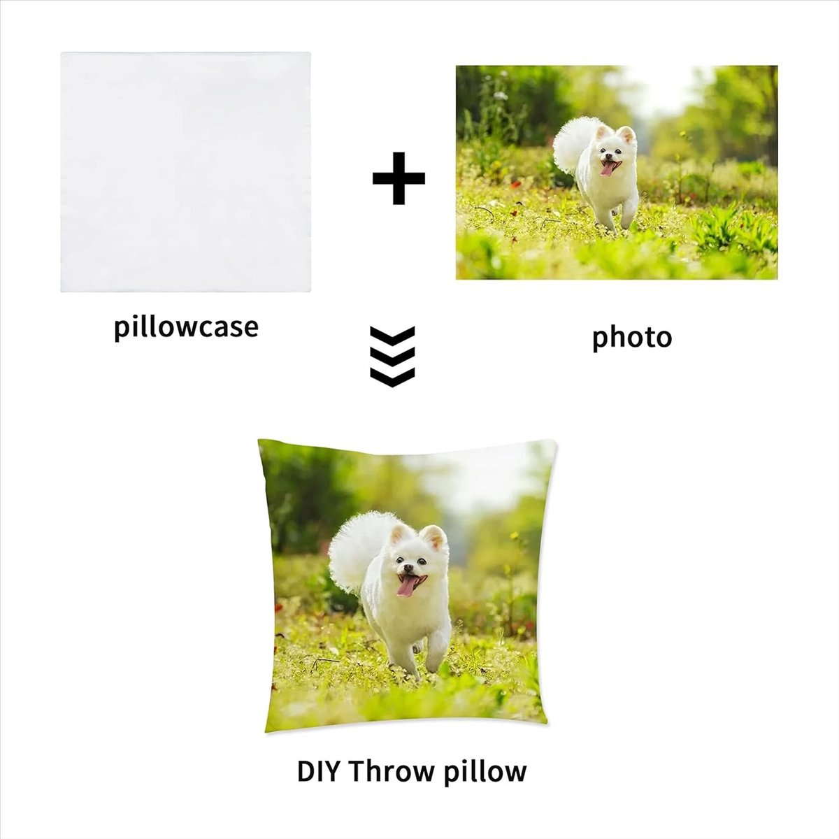 ABZT 15 個昇華ブランク枕カバー 16x16 インチ白 - Pillow Cover Sublimation のレビューと価格