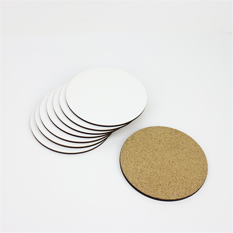 100 ピース/ロット DIY 昇華ブランクコースター木製断 - Coaster Sublimation Blank のレビューと価格
