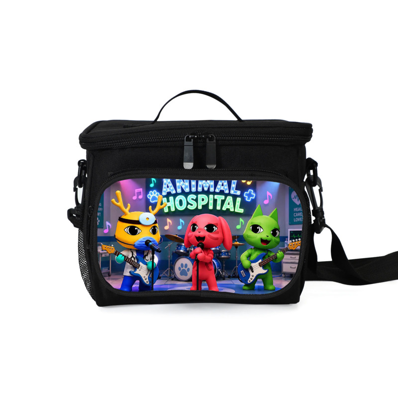 断熱ランチバッグクーラートート動物病院漫画ランチボックス子供 - Tote Bag Sublimation のレビューと価格