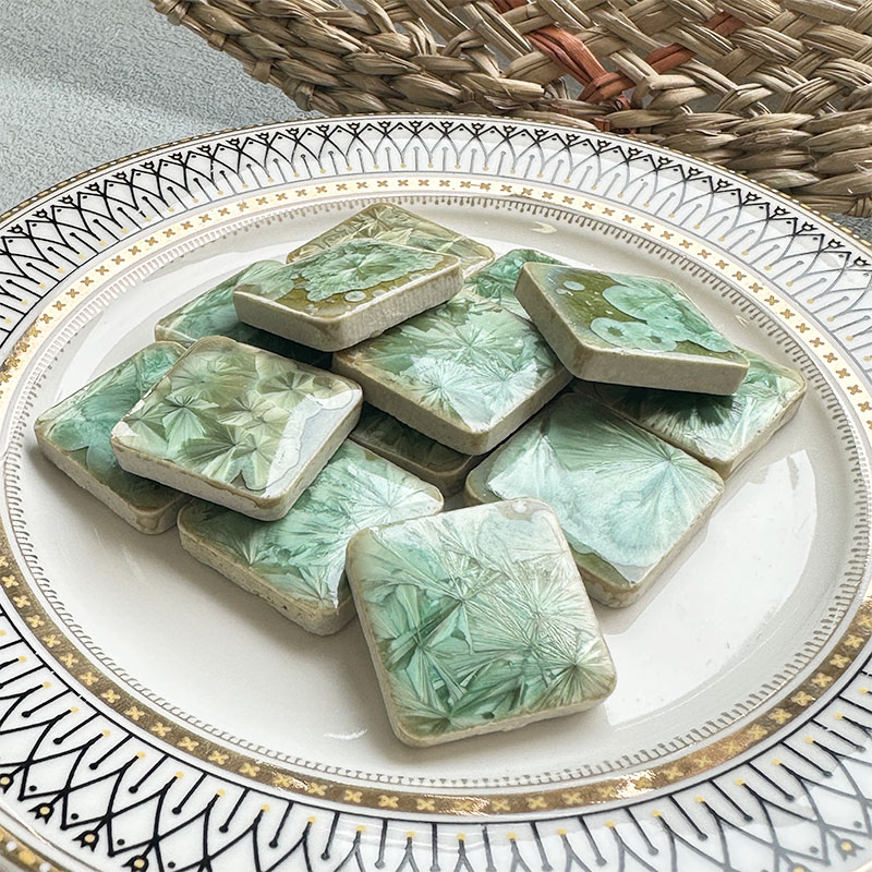 100 グラム DIY セラミックモザイクタイルガラス葉花び - Ceramic Tile Blank のレビューと価格